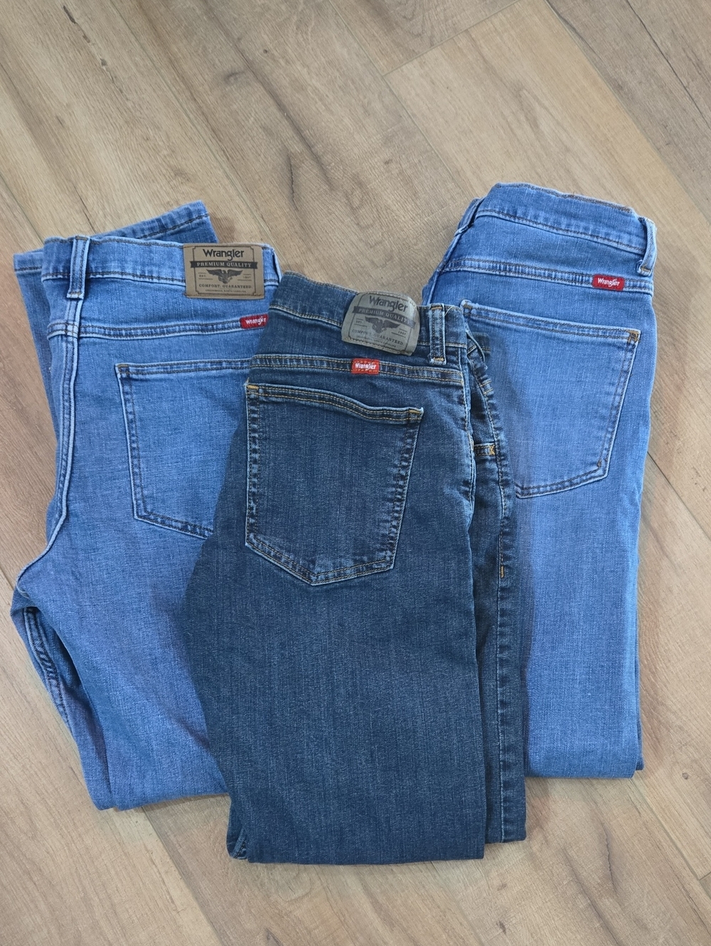 Wrangler Boys Denim Jeans, Set Of 3